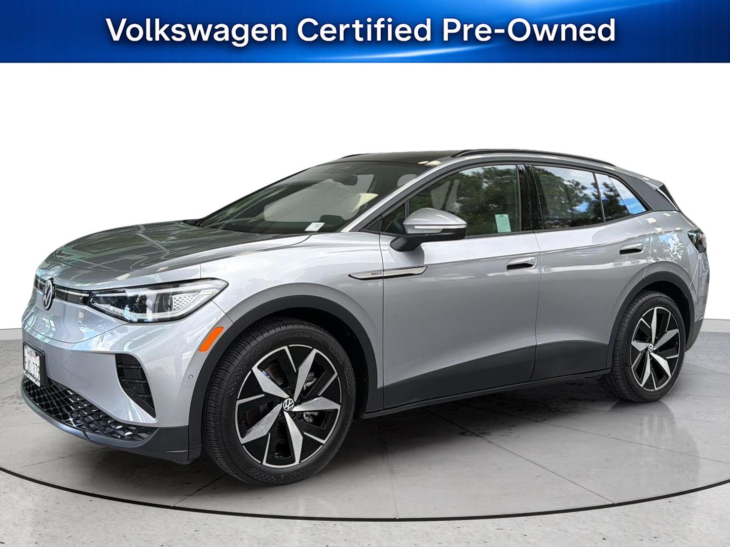 Silver Mist Metallic 2023 Volkswagen ID.4 SUV / Crossover Rear-Wheel Drive Automatic