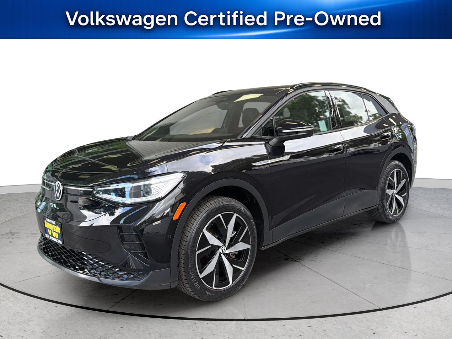 Deep Black Pearl 2023 Volkswagen ID.4 SUV / Crossover All-Wheel Drive Automatic