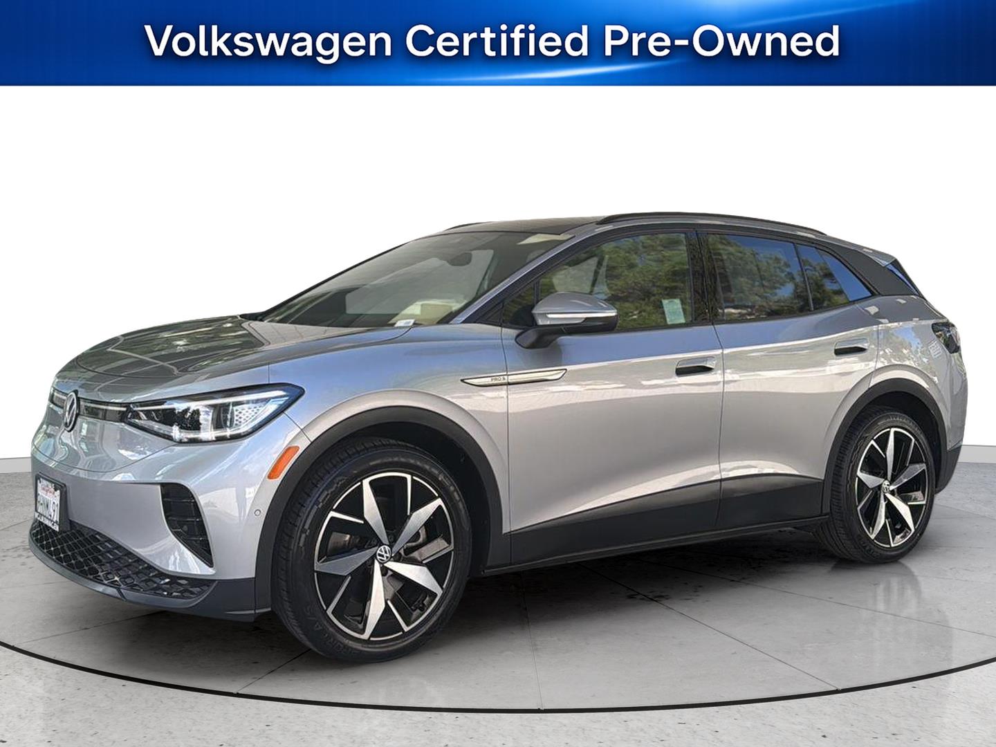 Silver Mist Metallic 2023 Volkswagen ID.4 SUV / Crossover Rear-Wheel Drive Automatic