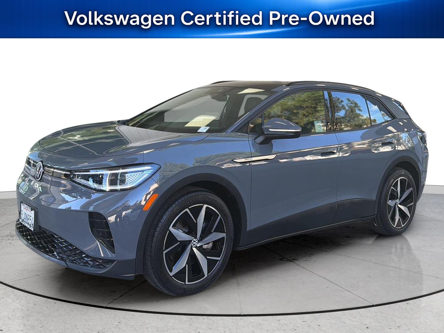 Pure Gray 2023 Volkswagen ID.4 SUV / Crossover Rear-Wheel Drive Automatic