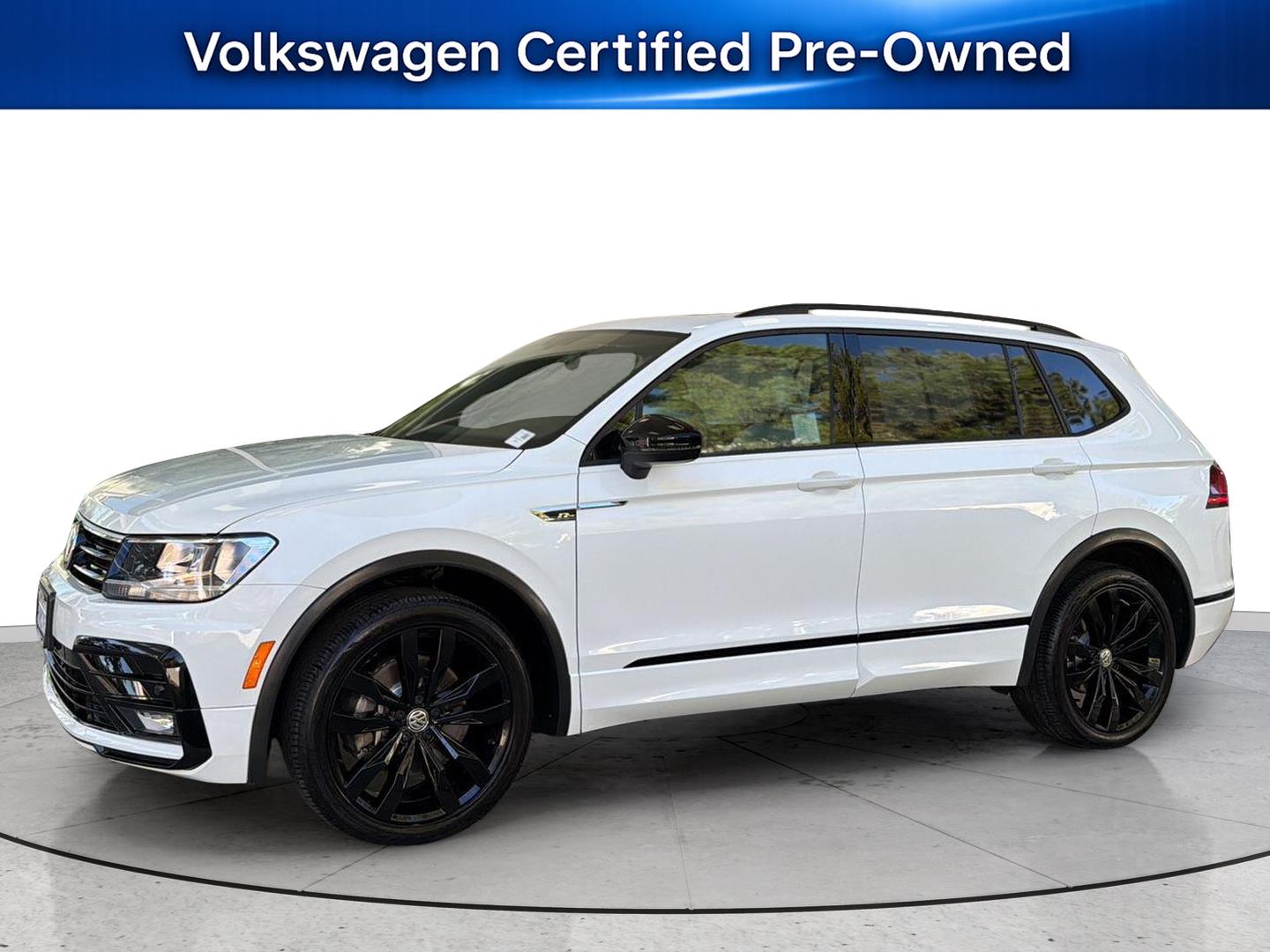 Pure White 2021 Volkswagen Tiguan SUV / Crossover Front-Wheel Drive Automatic