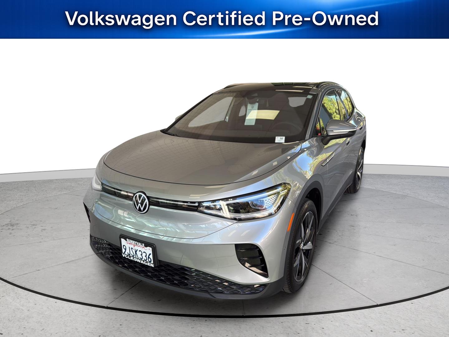 Silver Mist Metallic 2023 Volkswagen ID.4 SUV / Crossover All-Wheel Drive Automatic