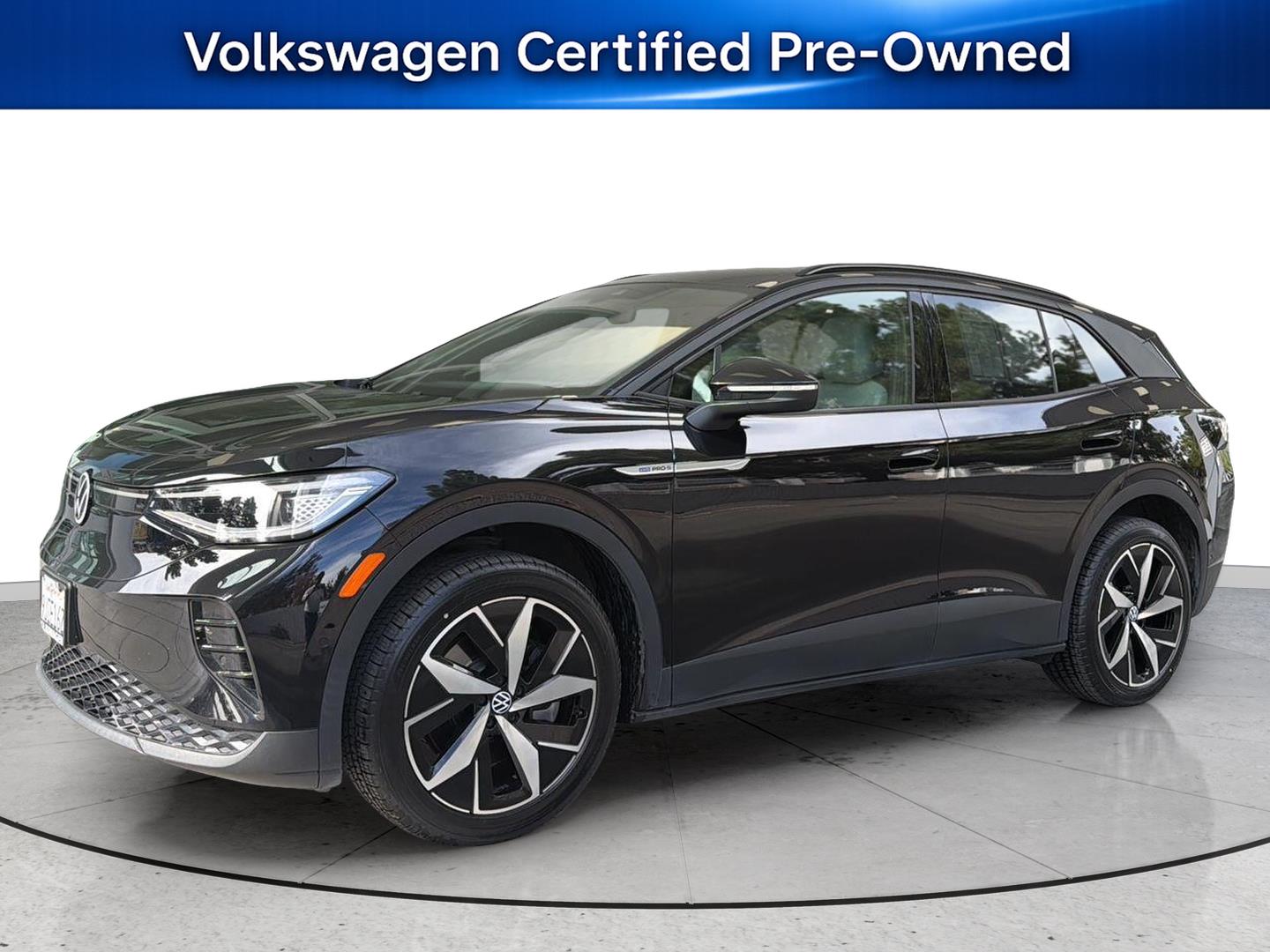 Deep Black Pearl 2023 Volkswagen ID.4 SUV / Crossover All-Wheel Drive Automatic