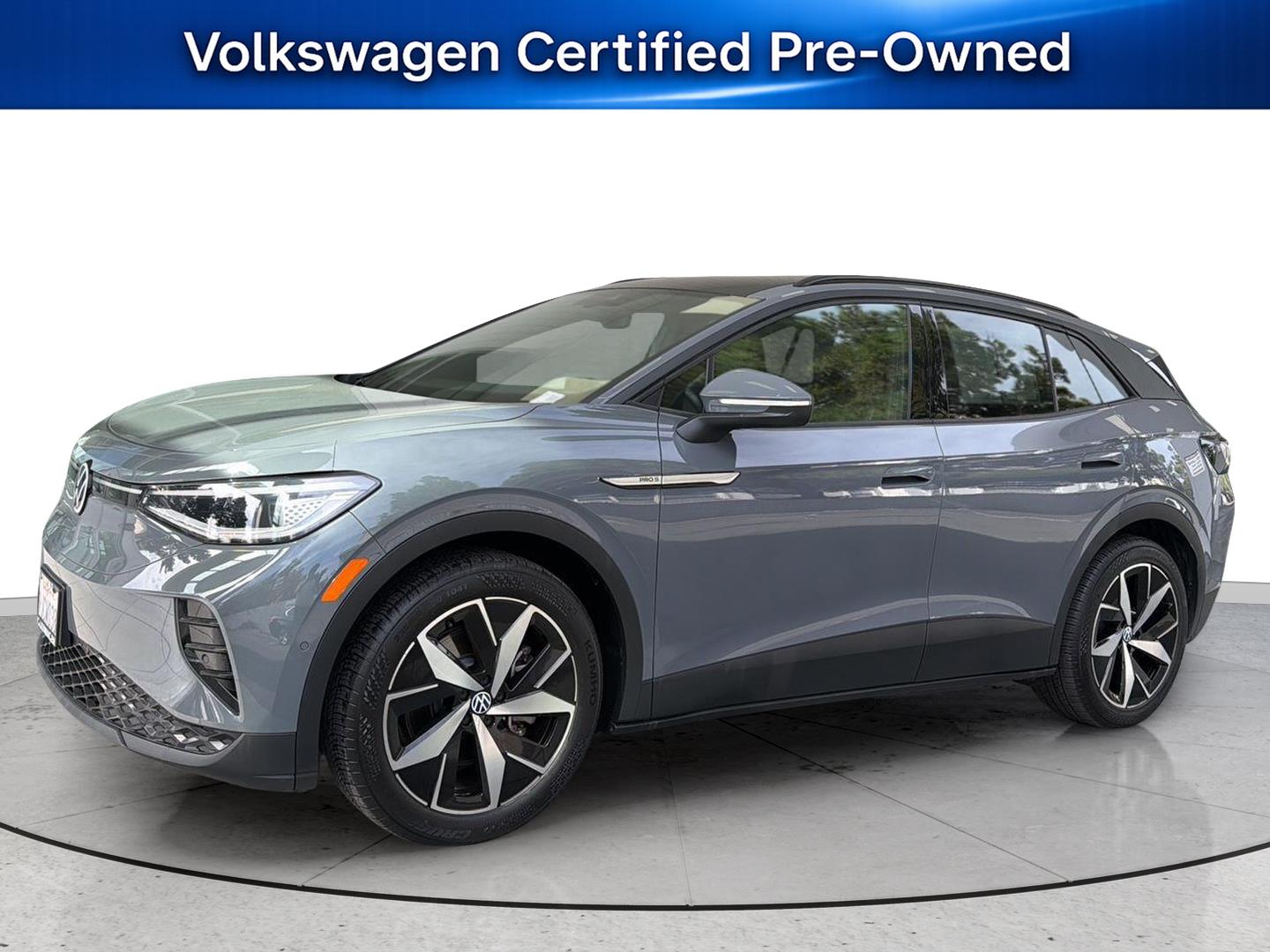 Pure Gray 2023 Volkswagen ID.4 SUV / Crossover Rear-Wheel Drive Automatic