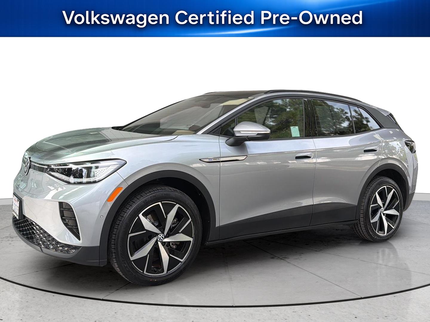 Silver Mist Metallic 2023 Volkswagen ID.4 SUV / Crossover All-Wheel Drive Automatic
