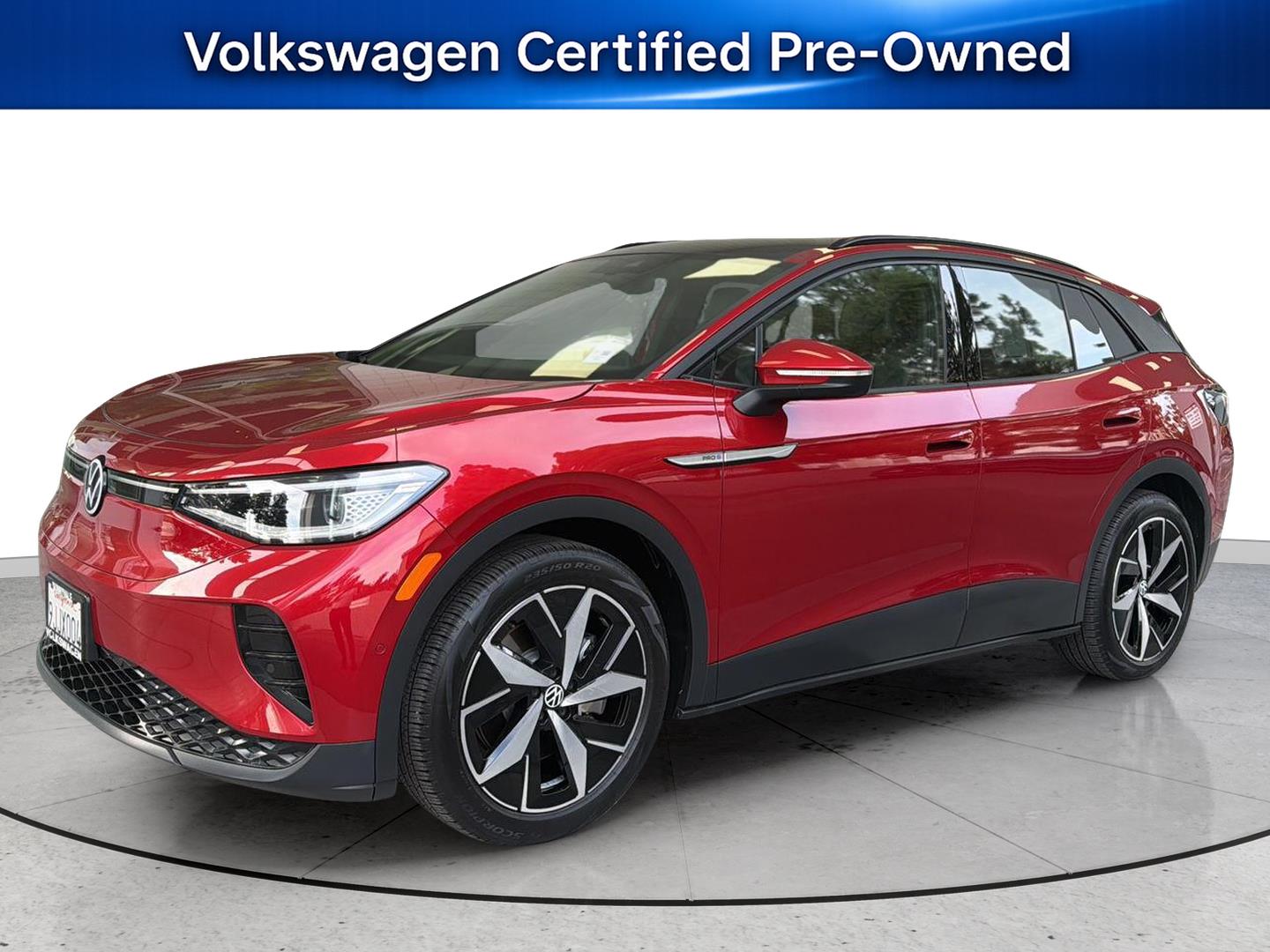 Aurora Red Metallic 2023 Volkswagen ID.4 SUV / Crossover Rear-Wheel Drive Automatic