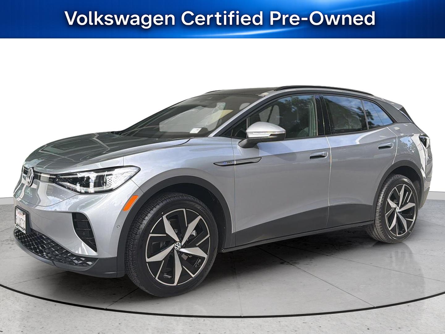 Silver Mist Metallic 2023 Volkswagen ID.4 SUV / Crossover All-Wheel Drive Automatic
