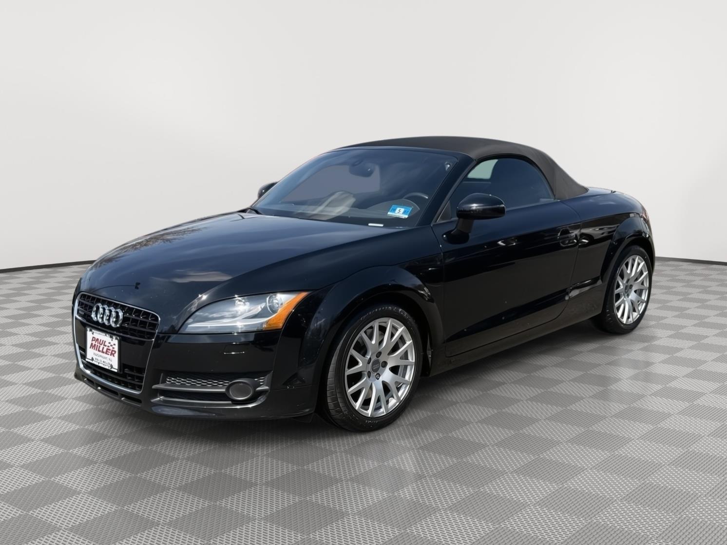 Brilliant Black/Black Roof 2008 Audi TT 3.2 quattro Roadster AWD Convertible All-Wheel Drive Automatic