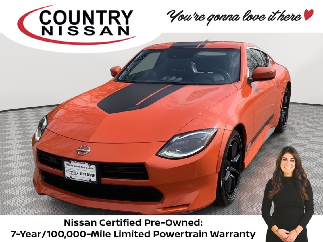New Sight Orange 2024 Nissan Z Performance RWD Coupe Rear-Wheel Drive Manual