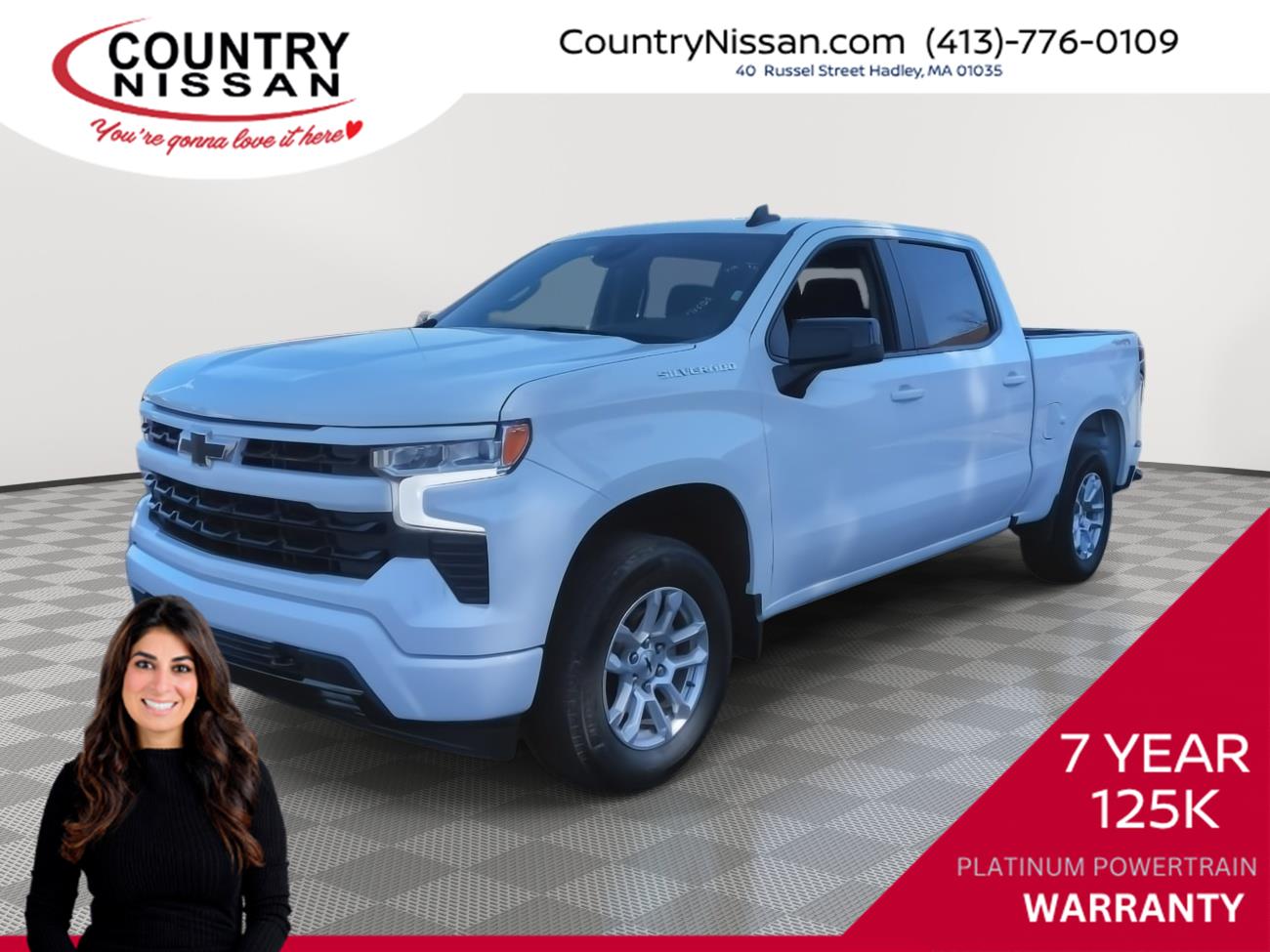 Summit White 2026 Chevrolet Silverado 1500 Pickup Truck Four-Wheel Drive Automatic