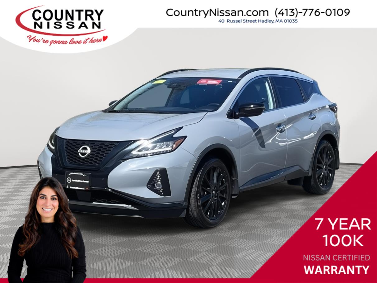 Boulder Gray Pearl 2024 Nissan Murano SUV / Crossover All-Wheel Drive Continuously Variable Transmission