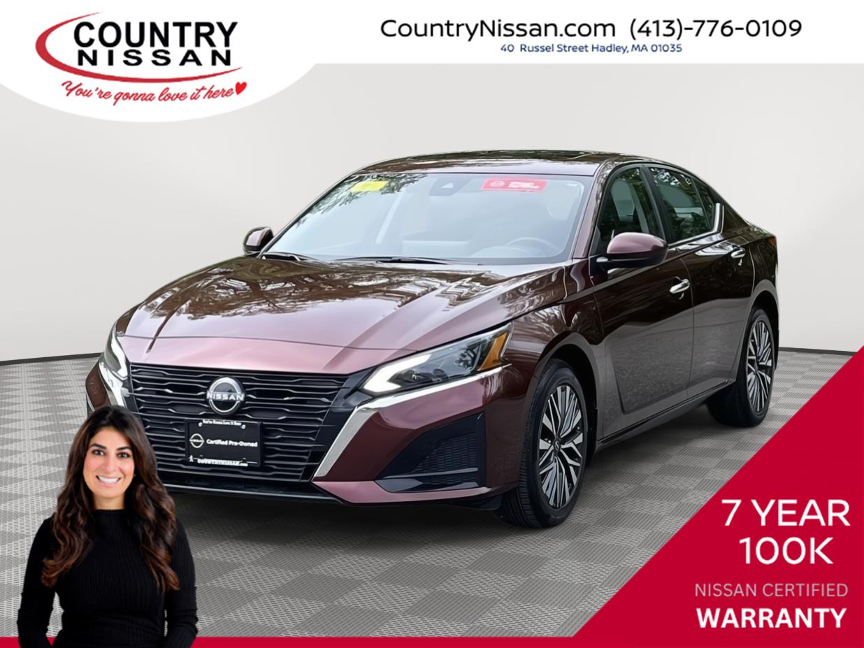 Garnet Pearl Metallic 2024 Nissan Altima Sedan All-Wheel Drive Continuously Variable Transmission
