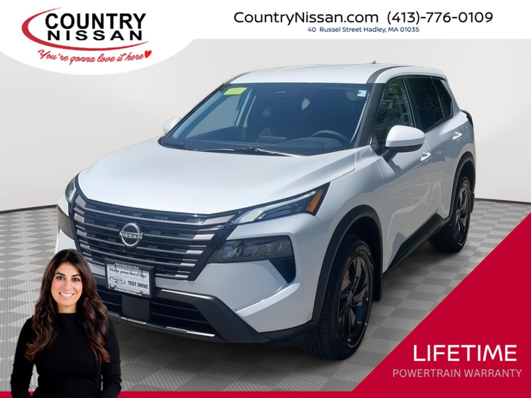 Everest White Pearl Tricoat 2026 Nissan Rogue SUV / Crossover All-Wheel Drive Continuously Variable Transmission