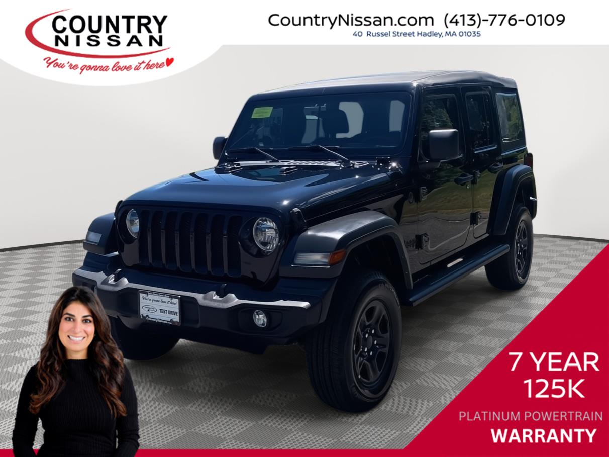Black Clearcoat 2022 Jeep Wrangler SUV / Crossover Four-Wheel Drive 8-Speed Automatic