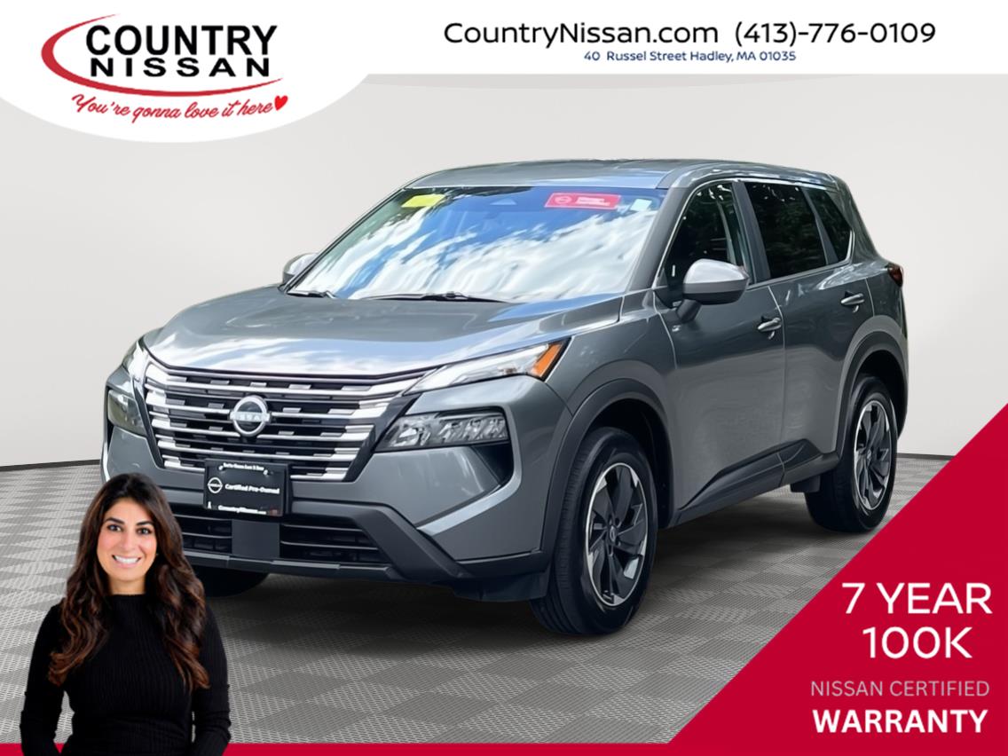Gray (Gun Metallic) 2025 Nissan Rogue SUV / Crossover All-Wheel Drive Continuously Variable Transmission
