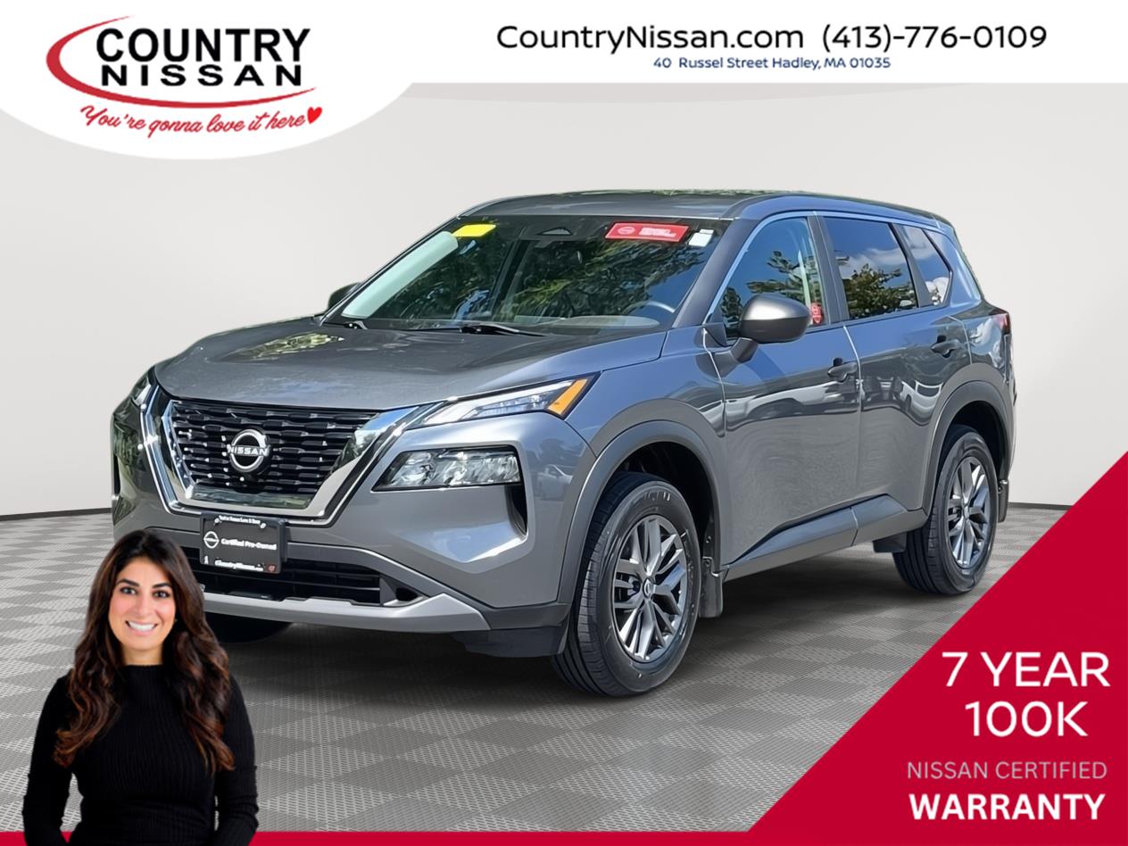Gray (Gun Metallic) 2023 Nissan Rogue SUV / Crossover All-Wheel Drive Continuously Variable Transmission