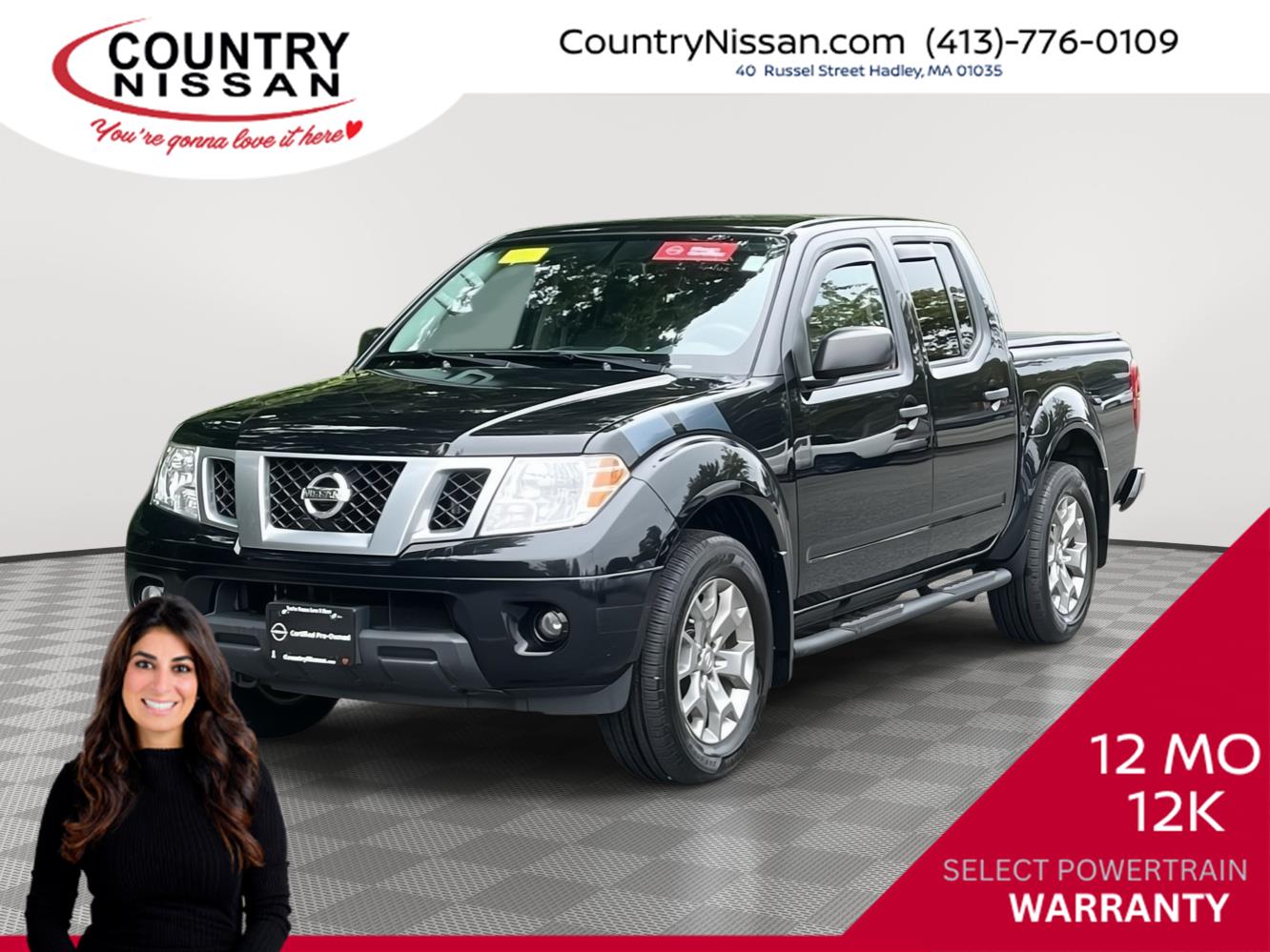 Gray (Magnetic Black Pearl) 2020 Nissan Frontier Pickup Truck Four-Wheel Drive Automatic