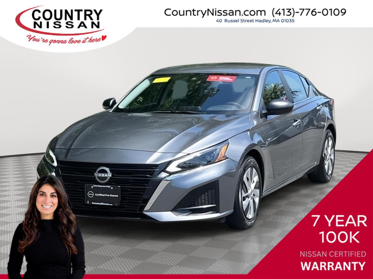 Gray (Gun Metallic) 2025 Nissan Altima Sedan Front-Wheel Drive Continuously Variable Transmission