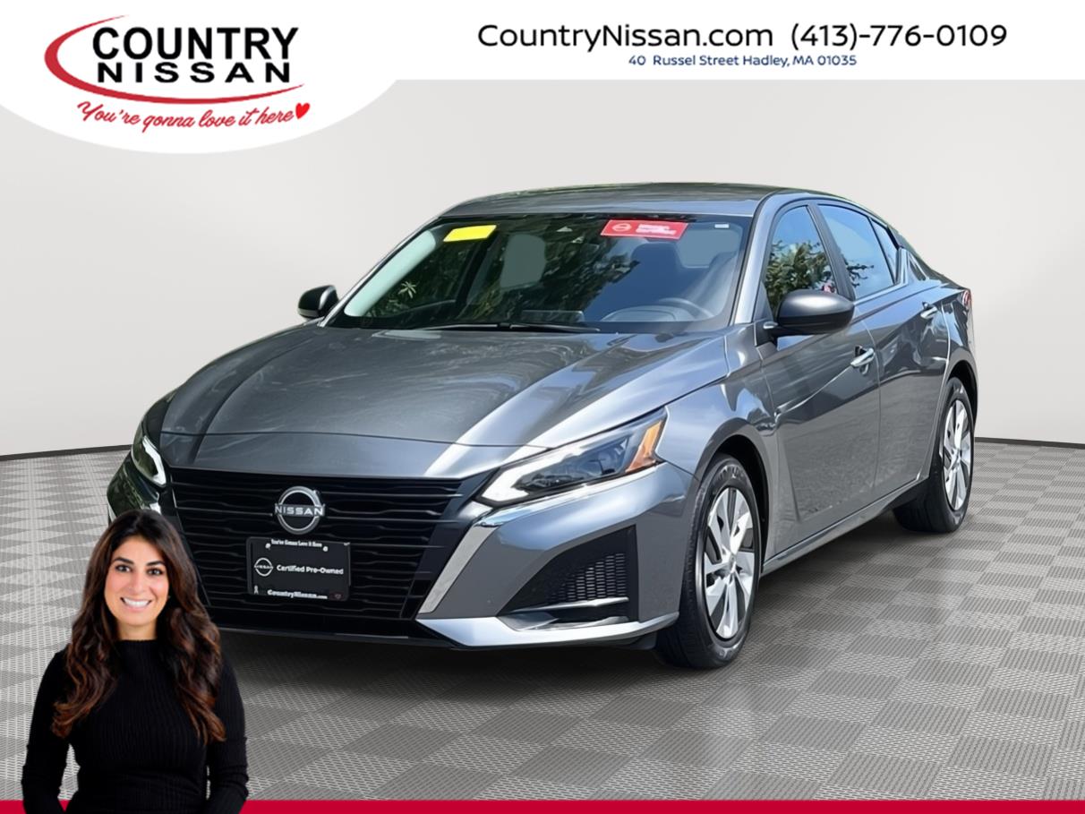Gray (Gun Metallic) 2025 Nissan Altima Sedan Front-Wheel Drive Continuously Variable Transmission