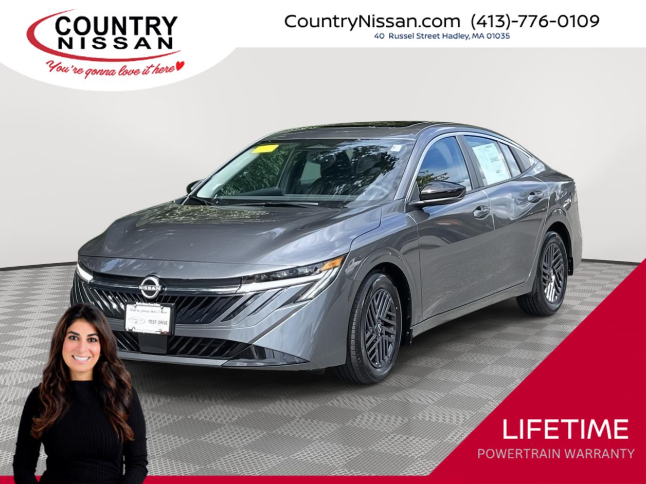 Gray (Gun Metallic) 2026 Nissan Sentra Sedan Front-Wheel Drive Continuously Variable Transmission