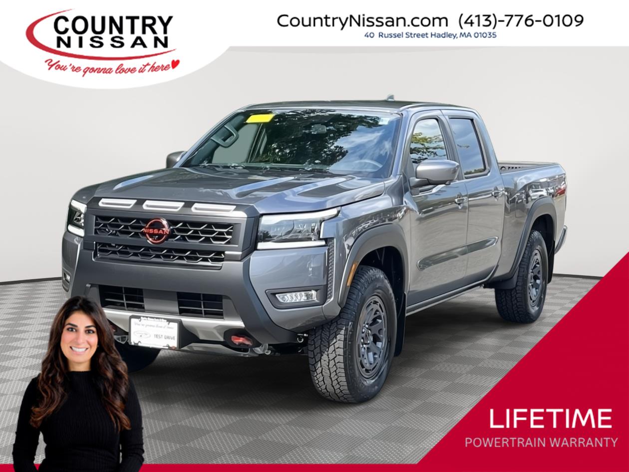Gray (Gun Metallic) 2026 Nissan Frontier Pickup Truck Four-Wheel Drive Automatic