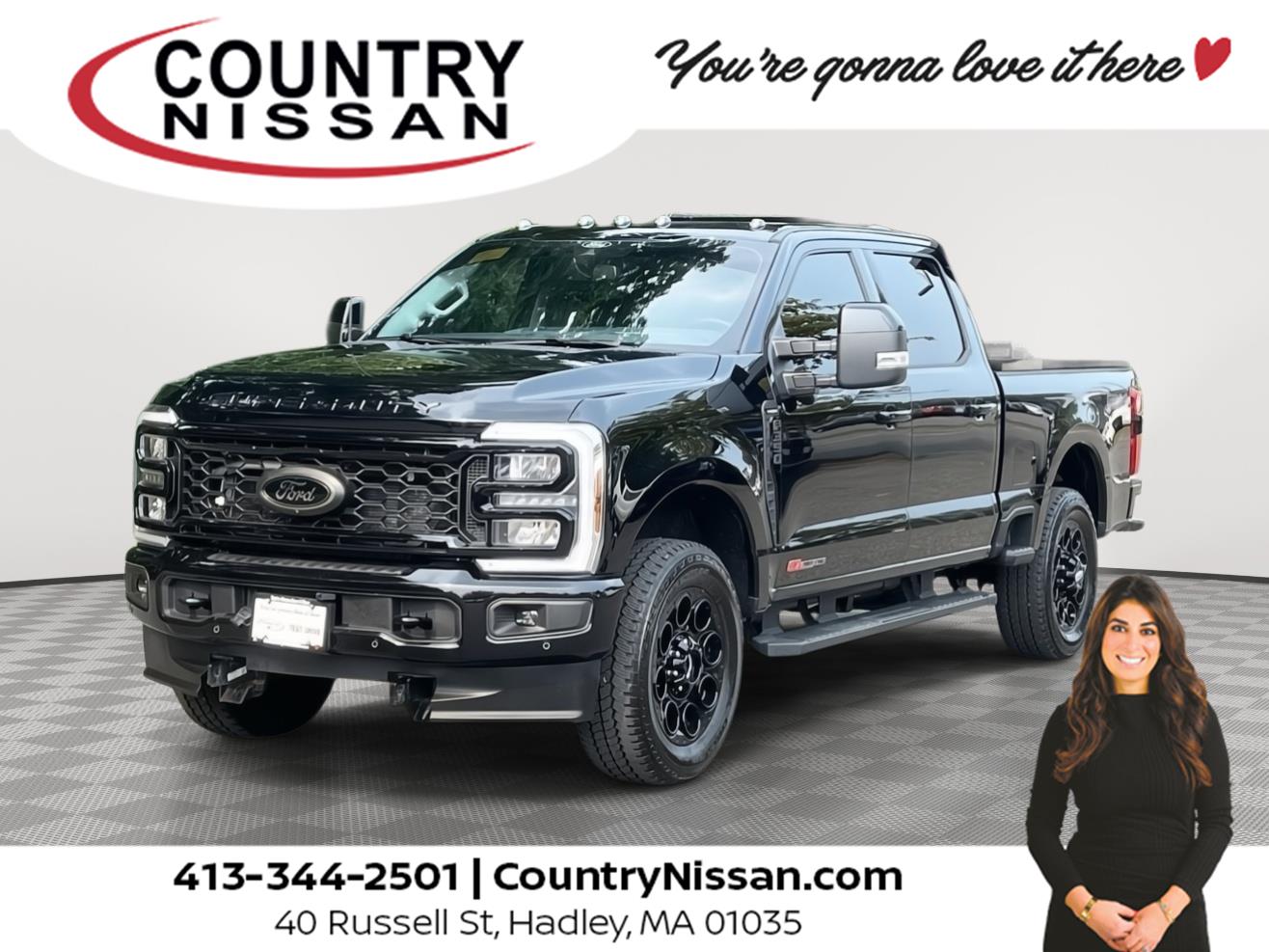 Agate Black Metallic 2026 Ford F-350 Super Duty Pickup Truck Four-Wheel Drive