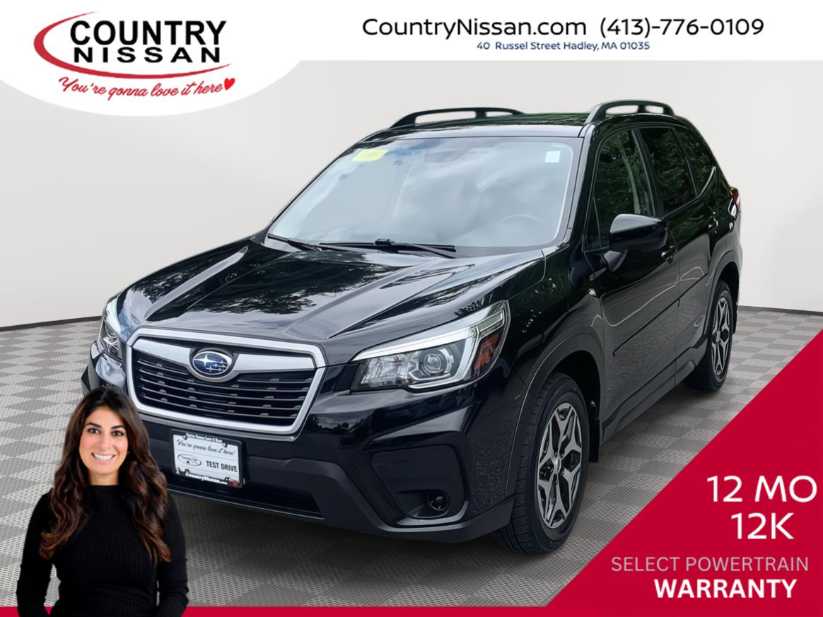 Crystal Black Silica 2019 Subaru Forester SUV / Crossover All-Wheel Drive Continuously Variable Transmission