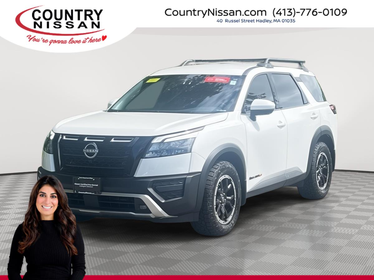 Glacier White 2025 Nissan Pathfinder SUV / Crossover All-Wheel Drive Automatic