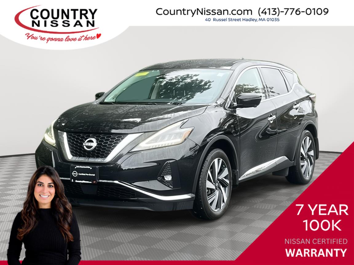 Super Black 2023 Nissan Murano SUV / Crossover All-Wheel Drive Continuously Variable Transmission