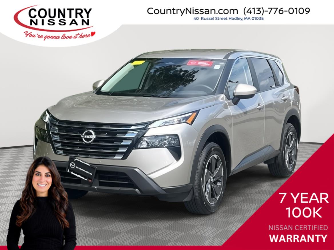 Champagne Silver Metallic 2026 Nissan Rogue SUV / Crossover All-Wheel Drive Continuously Variable Transmission