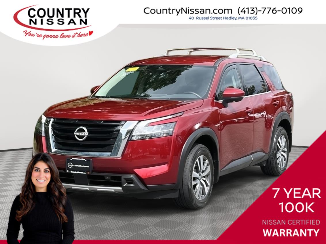 Red (Scarlet Ember) 2024 Nissan Pathfinder SUV / Crossover All-Wheel Drive Automatic