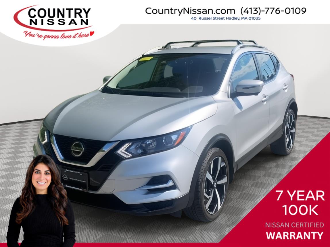 Brilliant Silver Metallic 2022 Nissan Rogue Sport SUV / Crossover All-Wheel Drive Continuously Variable Transmission