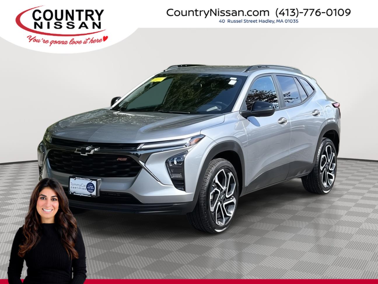 Sterling Gray Metallic 2025 Chevrolet Trax SUV / Crossover Front-Wheel Drive 6-Speed Automatic