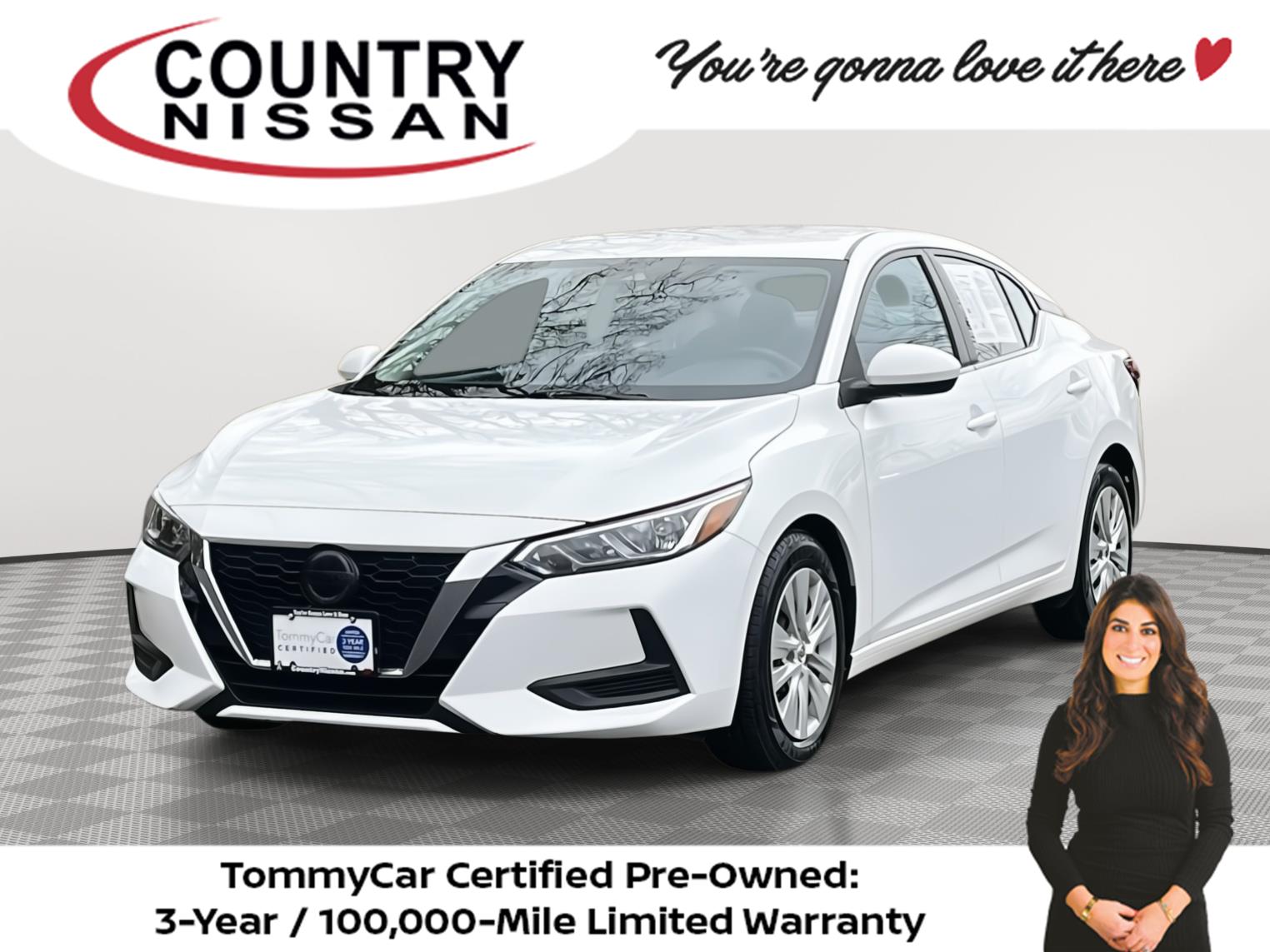 White (Fresh Powder) 2022 Nissan Sentra S FWD Sedan Front-Wheel Drive Continuously Variable Transmission