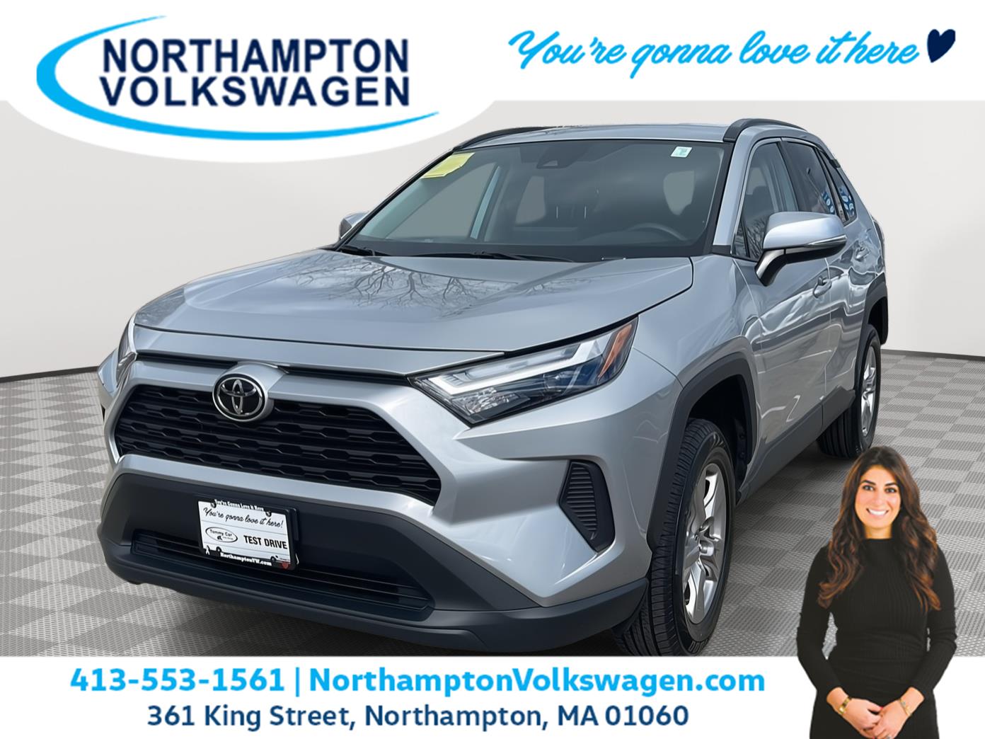 Silver Sky Metallic 2025 Toyota RAV4 XLE AWD SUV / Crossover All-Wheel Drive 8-Speed Automatic