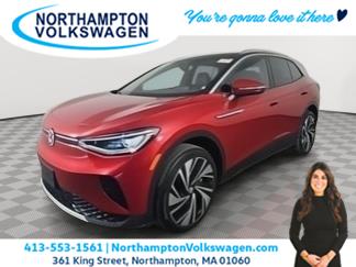 Aurora Red Metallic w/Black Roof (DISC) 2025 Volkswagen ID.4 Pro S Plus AWD SUV / Crossover All-Wheel Drive Automatic