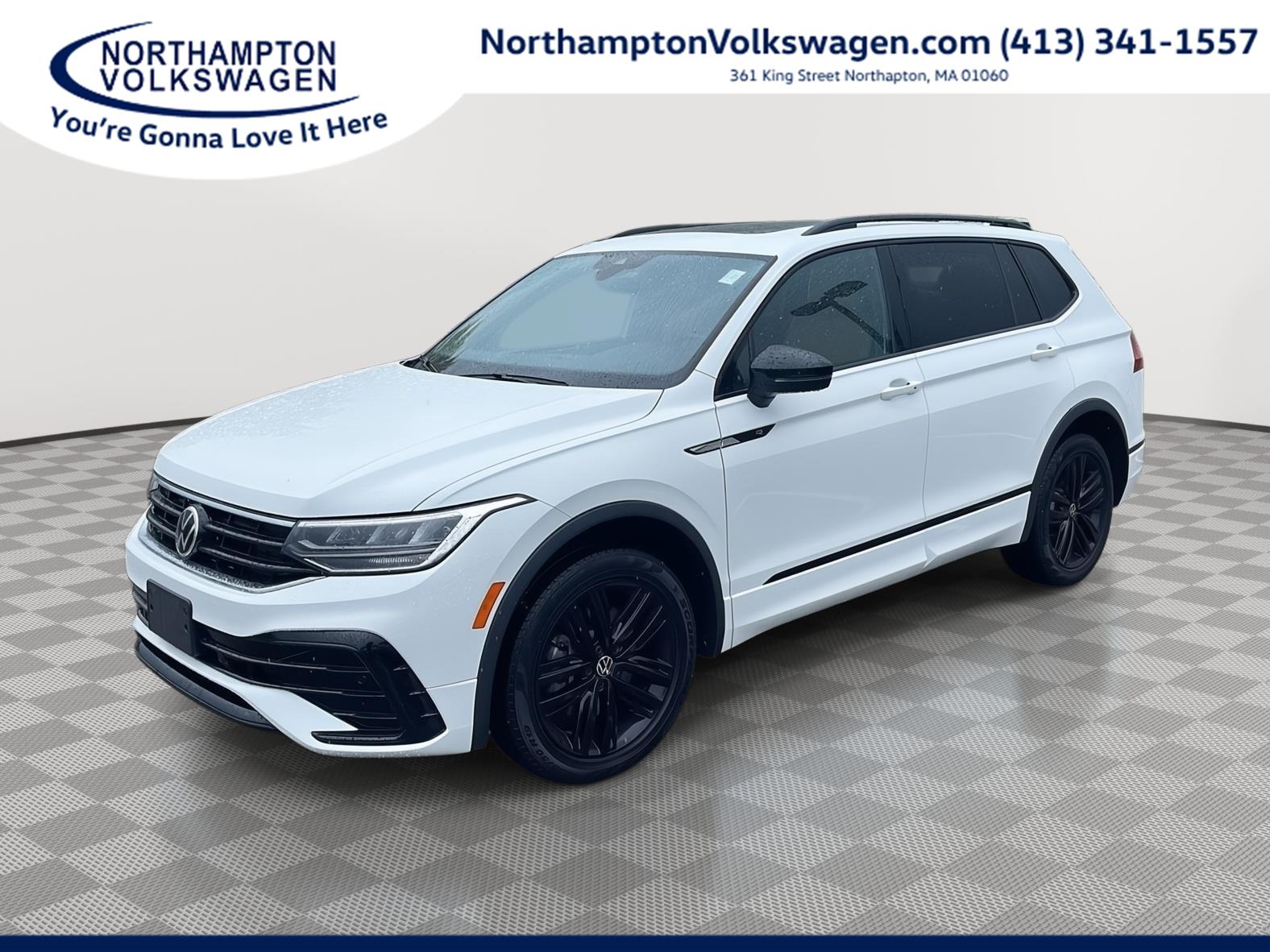 Oryx White Pearl 2022 Volkswagen Tiguan SUV / Crossover All-Wheel Drive Automatic