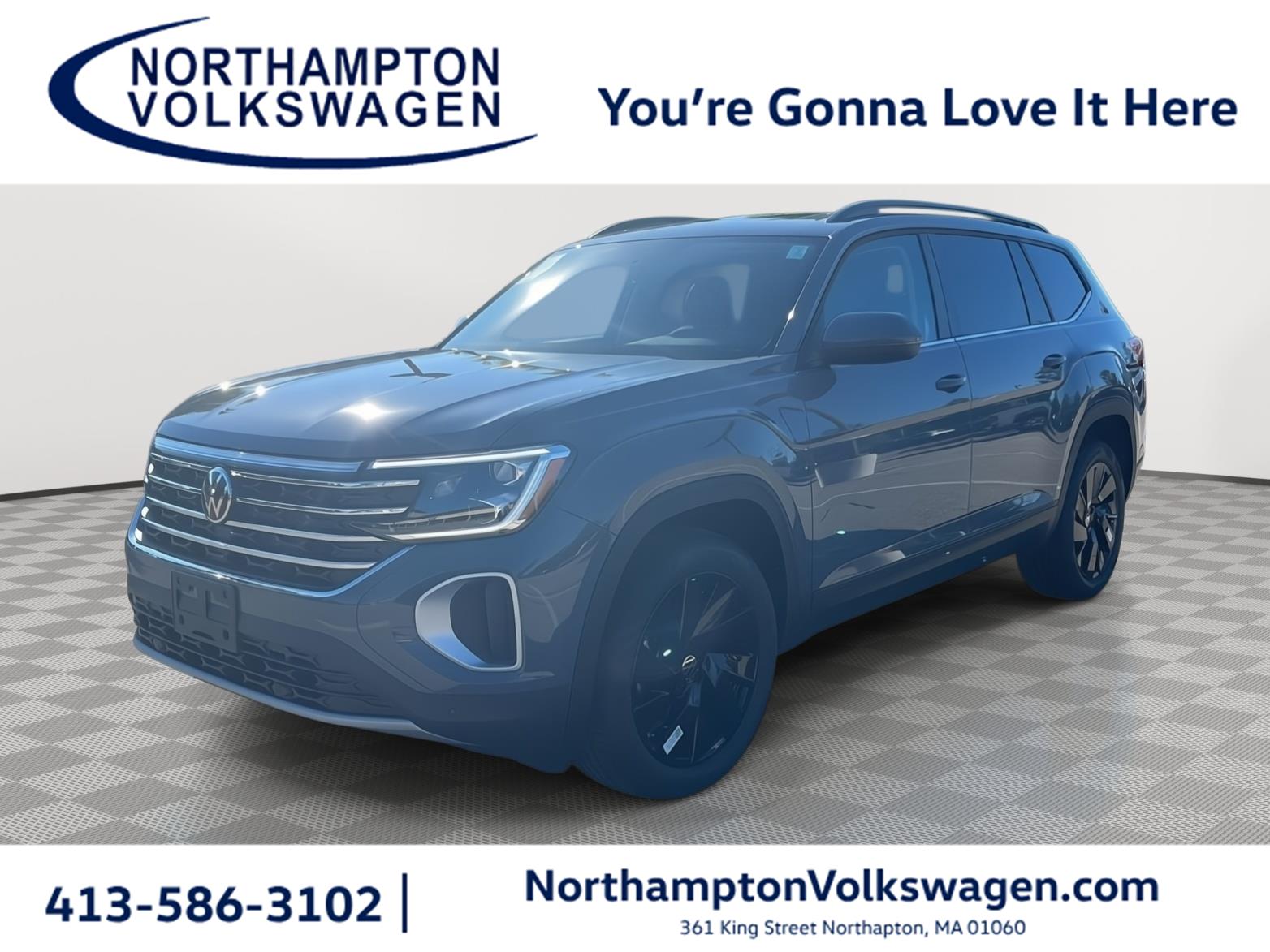 Pure Gray 2026 Volkswagen Atlas SUV / Crossover All-Wheel Drive Automatic