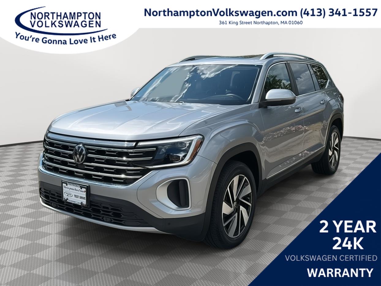 Silver Mist Metallic 2024 Volkswagen Atlas SUV / Crossover All-Wheel Drive Automatic