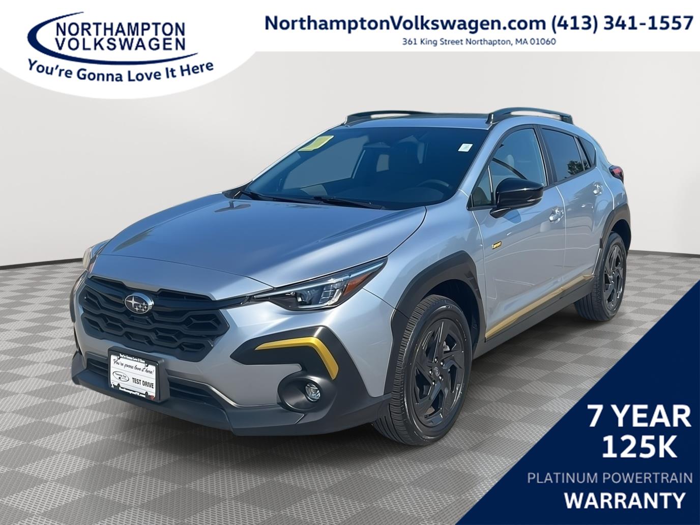 Ice Silver Metallic 2024 Subaru Crosstrek SUV / Crossover All-Wheel Drive Continuously Variable Transmission