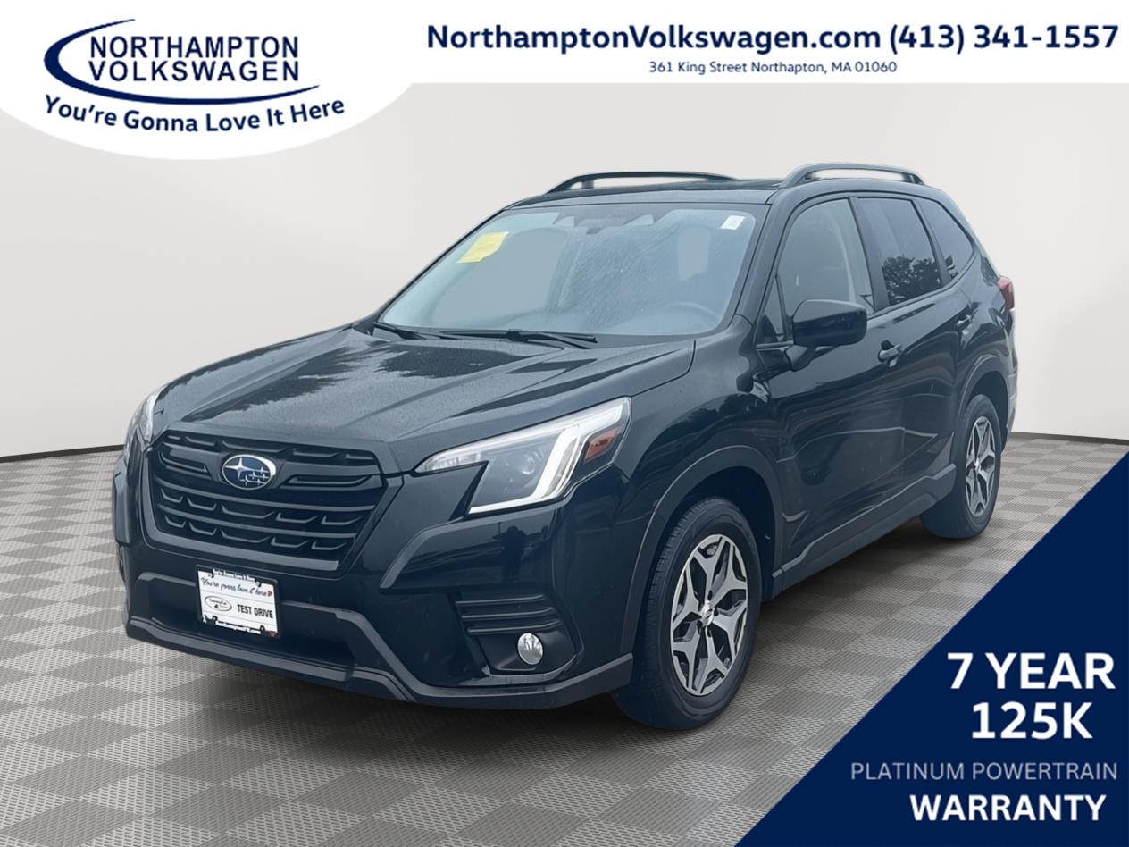 Crystal Black Silica 2023 Subaru Forester SUV / Crossover All-Wheel Drive Continuously Variable Transmission