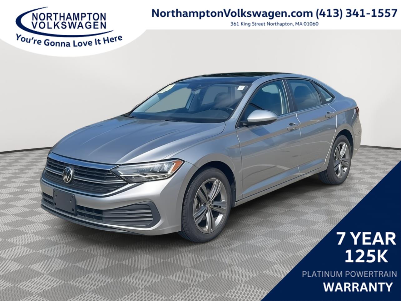 Pyrite Silver Metallic 2024 Volkswagen Jetta Sedan Front-Wheel Drive Automatic