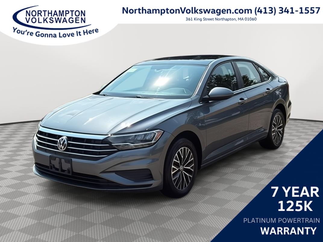 Platinum Gray Metallic 2019 Volkswagen Jetta Sedan Front-Wheel Drive Automatic