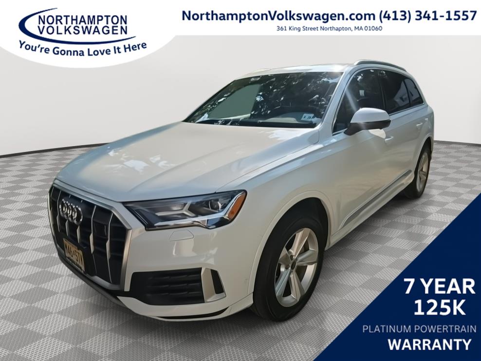Glacier White Metallic 2023 Audi Q7 SUV / Crossover All-Wheel Drive Automatic