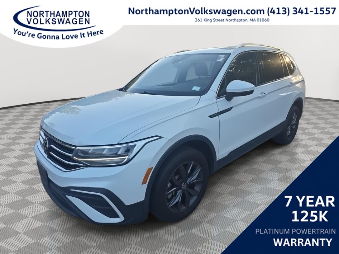 Opal White Pearl 2023 Volkswagen Tiguan SUV / Crossover All-Wheel Drive Automatic