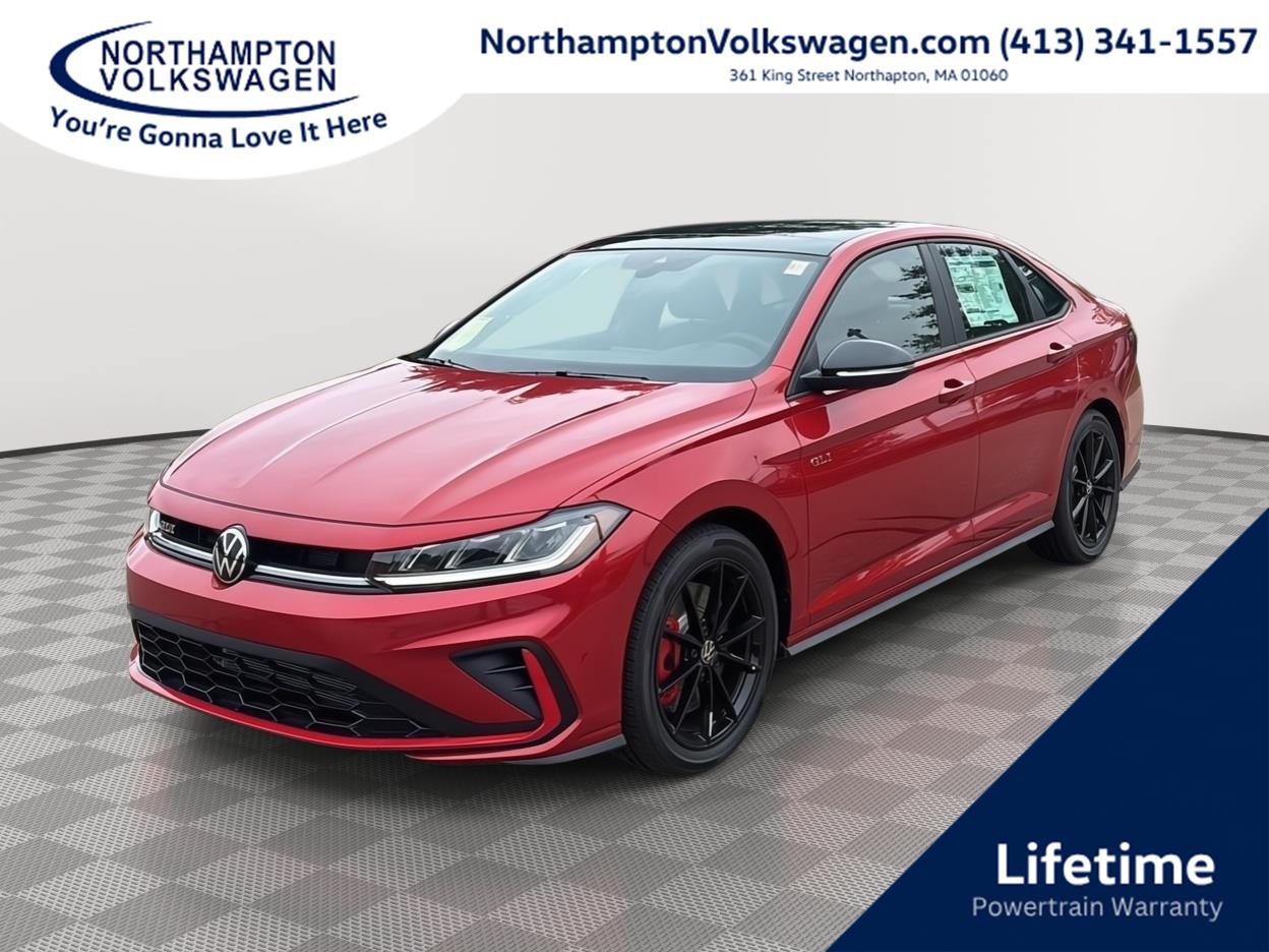 Kings Red Metallic w/Deep Black Roof 2026 Volkswagen Jetta GLI Sedan Front-Wheel Drive Automatic