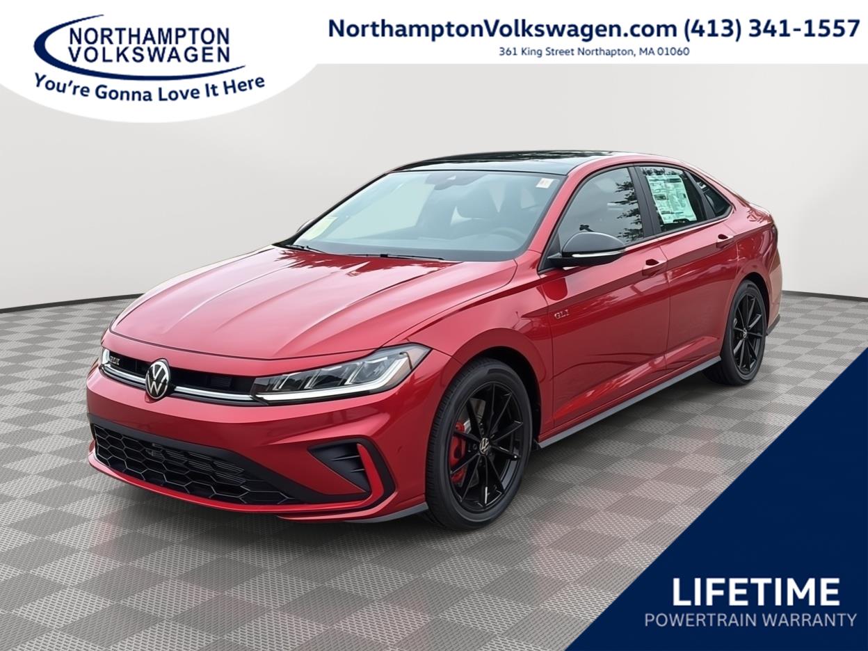 Kings Red Metallic w/Deep Black Roof 2026 Volkswagen Jetta GLI Sedan Front-Wheel Drive Automatic