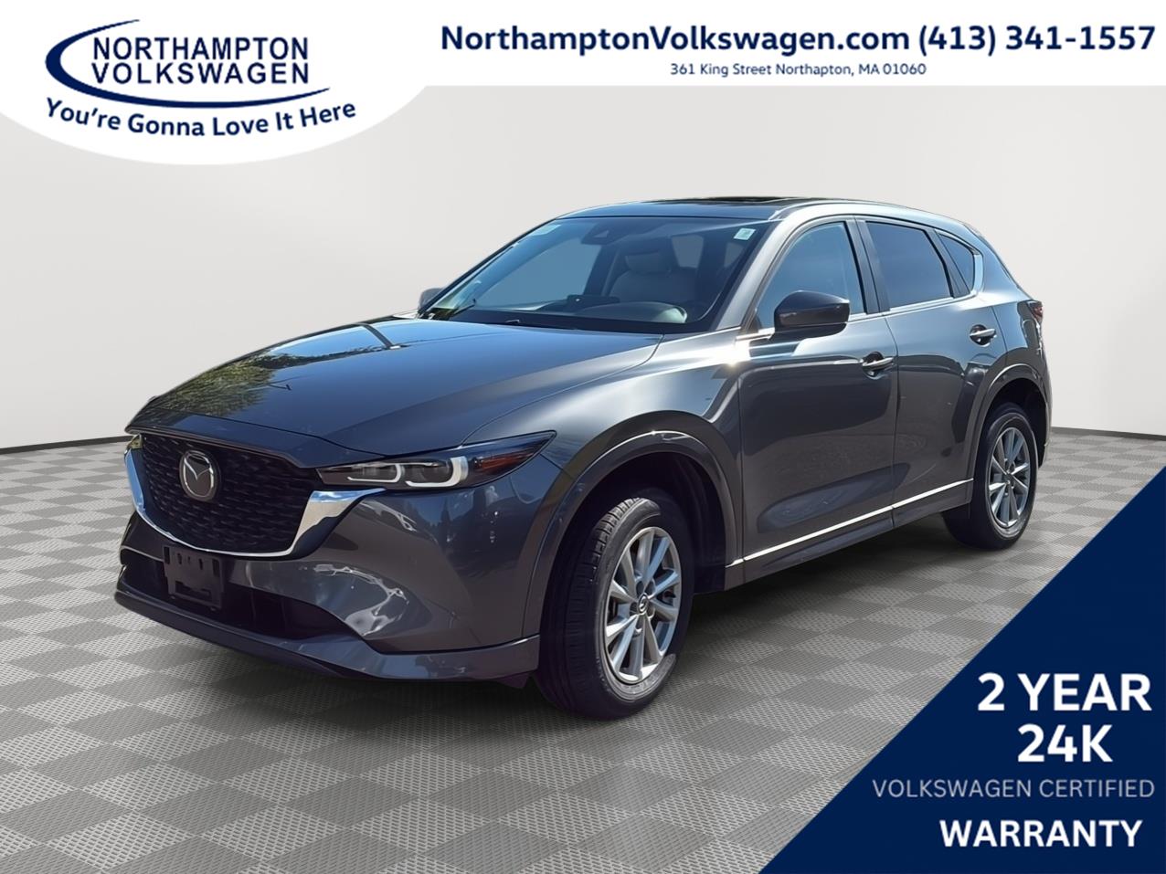 Machine Gray Metallic 2025 Mazda CX-5 SUV / Crossover All-Wheel Drive Automatic