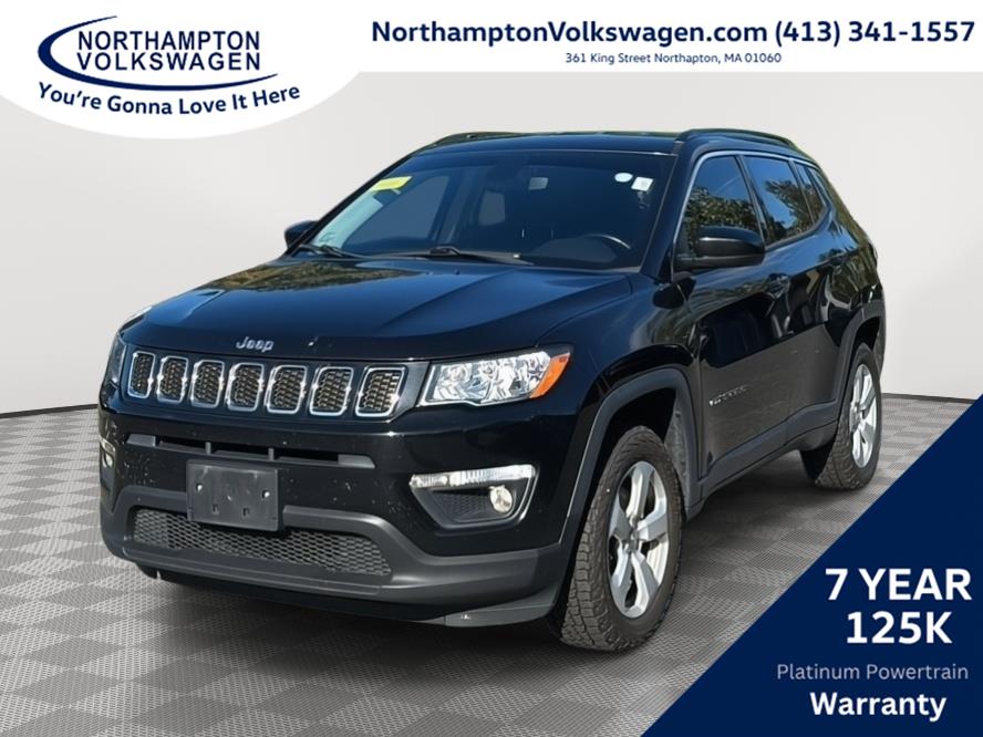 Diamond Black Crystal Pearlcoat 2020 Jeep Compass SUV / Crossover Four-Wheel Drive 9-Speed Automatic