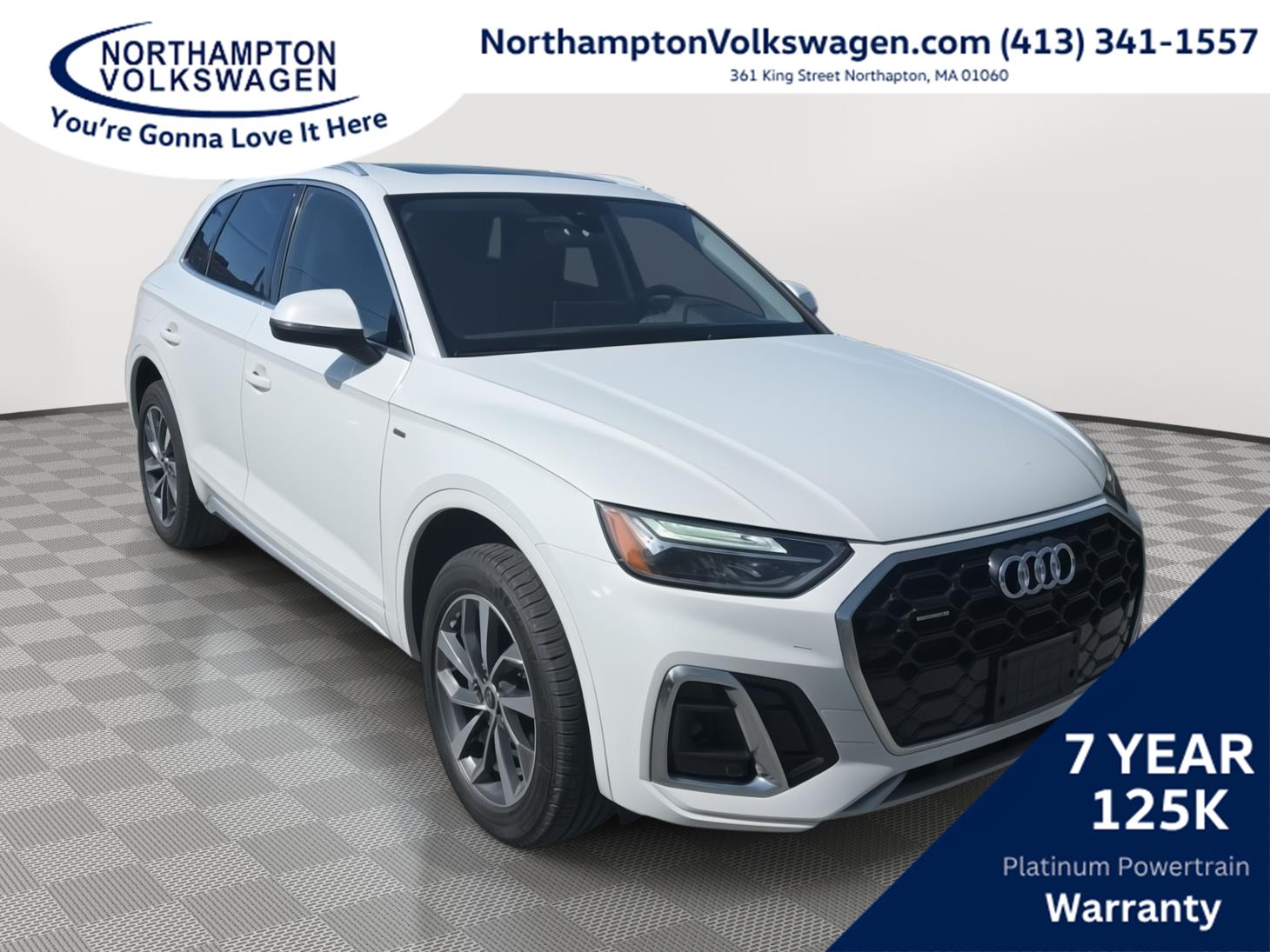 Glacier White Metallic 2023 Audi Q5 SUV / Crossover All-Wheel Drive Automatic